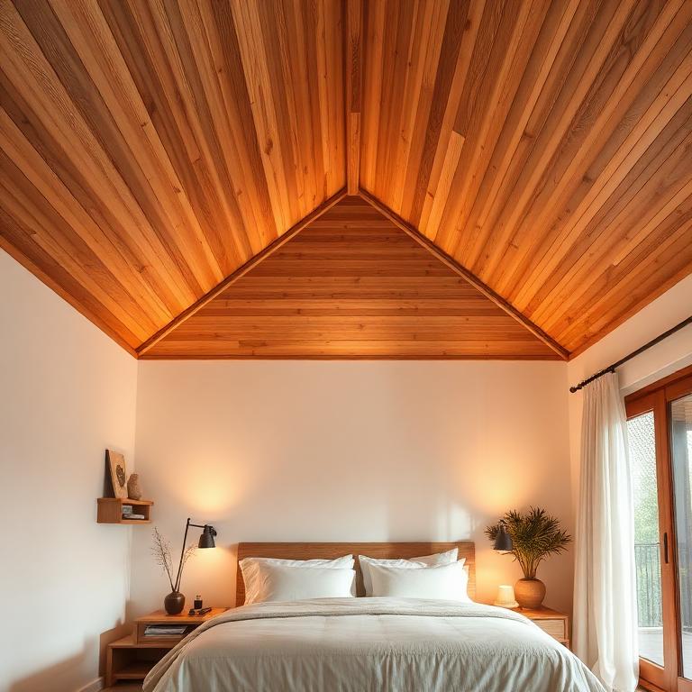 Forro ripado para quarto