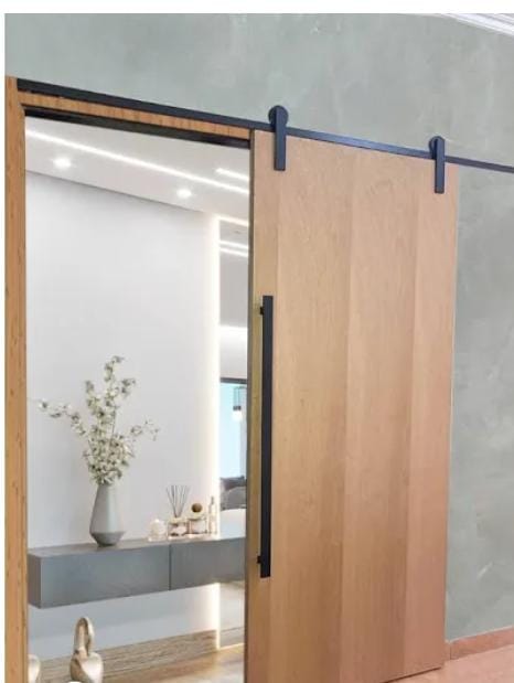 Porta de correr estilo celeiro